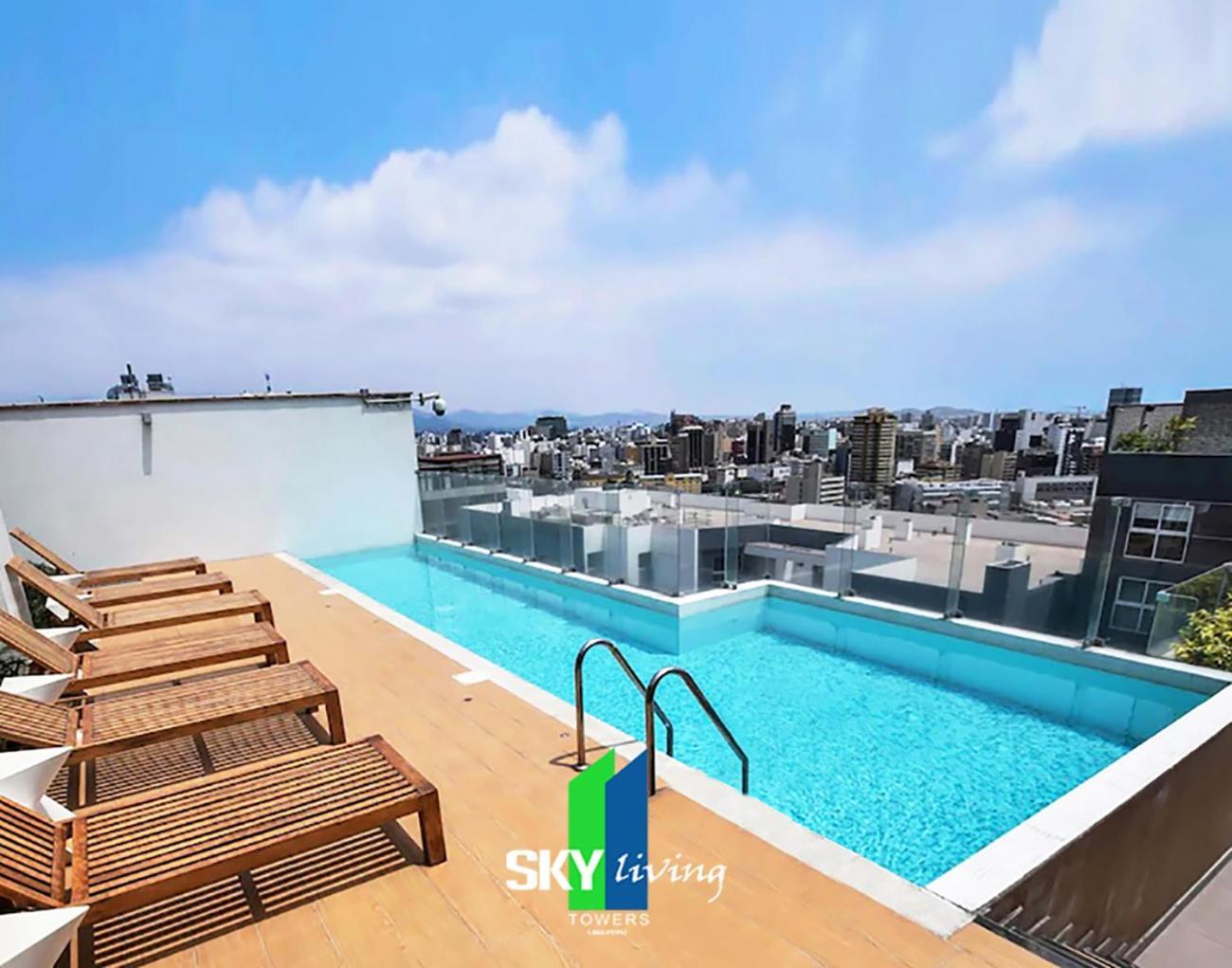 Skyliving Towers Apartments - Peru ليما المظهر الخارجي الصورة