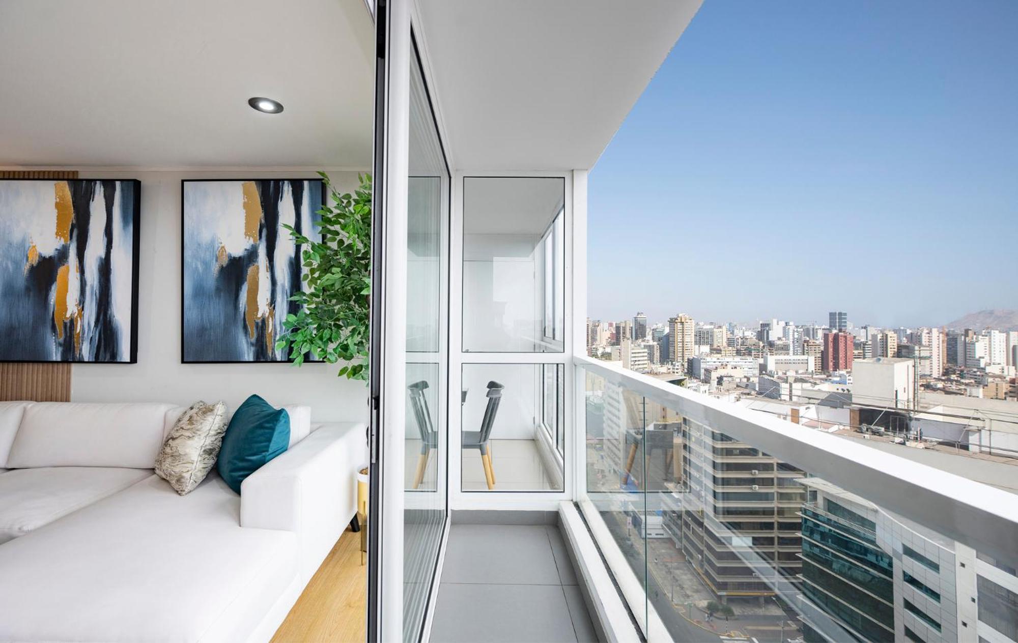 Skyliving Towers Apartments - Peru ليما المظهر الخارجي الصورة
